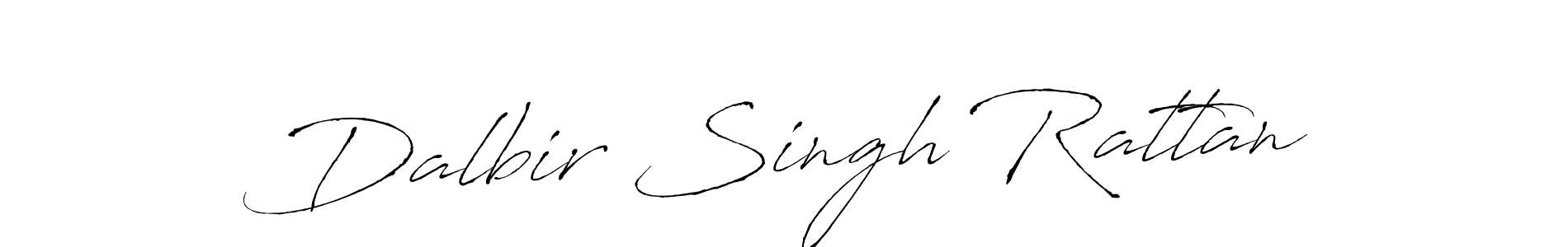 How to make Dalbir Singh Rattan name signature. Use Antro_Vectra style for creating short signs online. This is the latest handwritten sign. Dalbir Singh Rattan signature style 6 images and pictures png