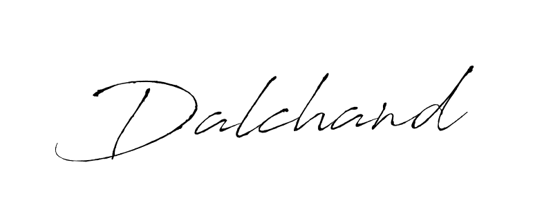 Design your own signature with our free online signature maker. With this signature software, you can create a handwritten (Antro_Vectra) signature for name Dalchand. Dalchand signature style 6 images and pictures png