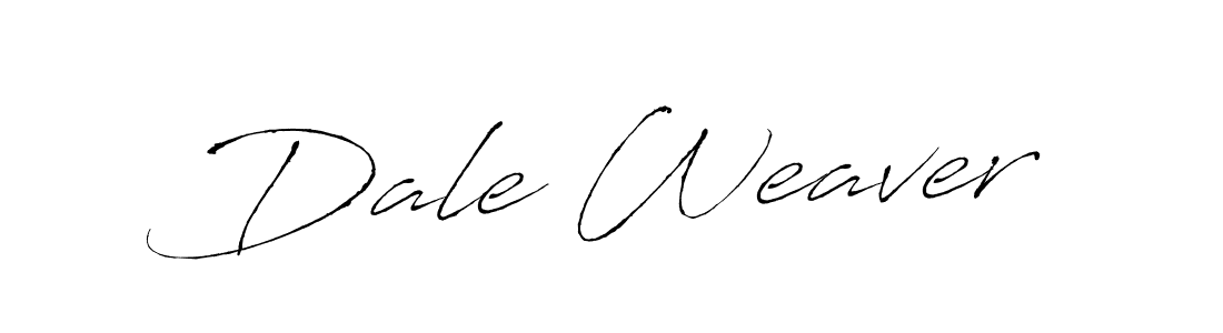 Make a beautiful signature design for name Dale Weaver. With this signature (Antro_Vectra) style, you can create a handwritten signature for free. Dale Weaver signature style 6 images and pictures png