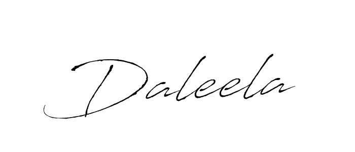 How to make Daleela name signature. Use Antro_Vectra style for creating short signs online. This is the latest handwritten sign. Daleela signature style 6 images and pictures png