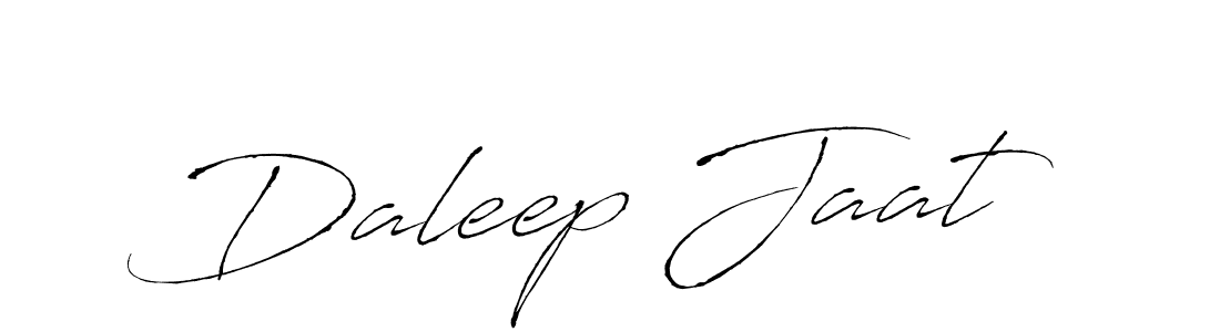 Create a beautiful signature design for name Daleep Jaat. With this signature (Antro_Vectra) fonts, you can make a handwritten signature for free. Daleep Jaat signature style 6 images and pictures png