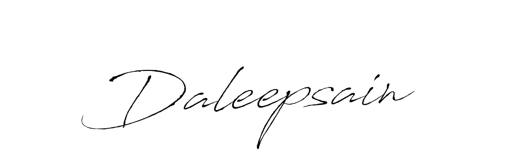 It looks lik you need a new signature style for name Daleepsain. Design unique handwritten (Antro_Vectra) signature with our free signature maker in just a few clicks. Daleepsain signature style 6 images and pictures png