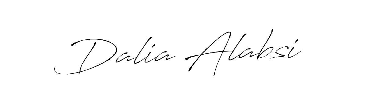 Dalia Alabsi stylish signature style. Best Handwritten Sign (Antro_Vectra) for my name. Handwritten Signature Collection Ideas for my name Dalia Alabsi. Dalia Alabsi signature style 6 images and pictures png
