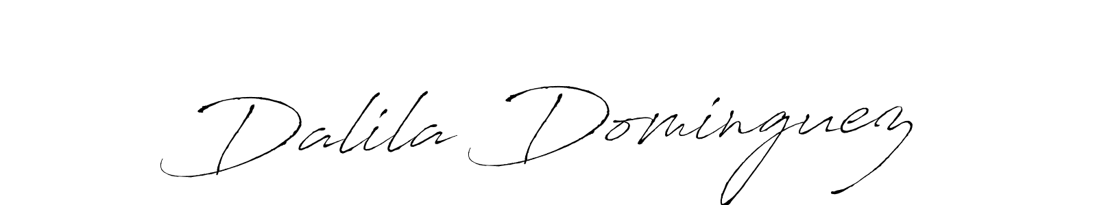 Use a signature maker to create a handwritten signature online. With this signature software, you can design (Antro_Vectra) your own signature for name Dalila Dominguez. Dalila Dominguez signature style 6 images and pictures png