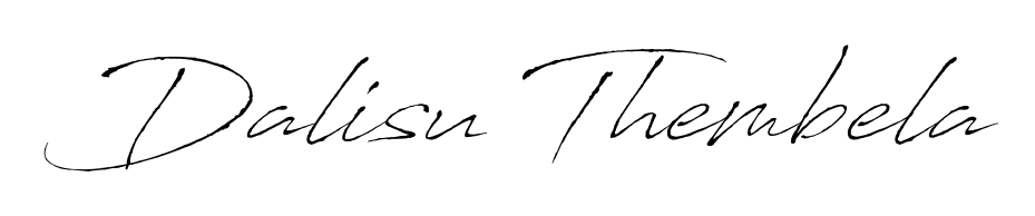 Create a beautiful signature design for name Dalisu Thembela. With this signature (Antro_Vectra) fonts, you can make a handwritten signature for free. Dalisu Thembela signature style 6 images and pictures png
