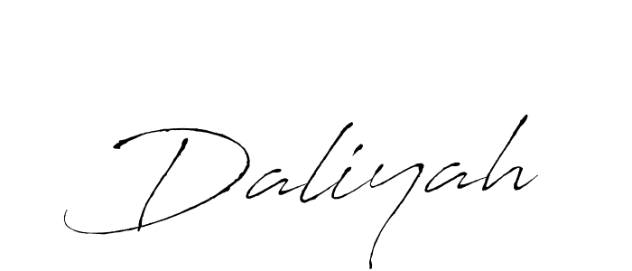 Make a beautiful signature design for name Daliyah. Use this online signature maker to create a handwritten signature for free. Daliyah signature style 6 images and pictures png