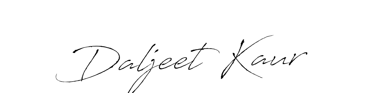 Also You can easily find your signature by using the search form. We will create Daljeet Kaur name handwritten signature images for you free of cost using Antro_Vectra sign style. Daljeet Kaur signature style 6 images and pictures png