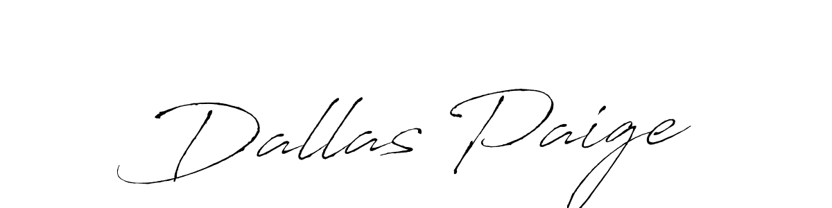 Antro_Vectra is a professional signature style that is perfect for those who want to add a touch of class to their signature. It is also a great choice for those who want to make their signature more unique. Get Dallas Paige name to fancy signature for free. Dallas Paige signature style 6 images and pictures png