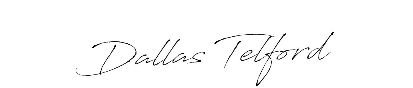 The best way (Antro_Vectra) to make a short signature is to pick only two or three words in your name. The name Dallas Telford include a total of six letters. For converting this name. Dallas Telford signature style 6 images and pictures png