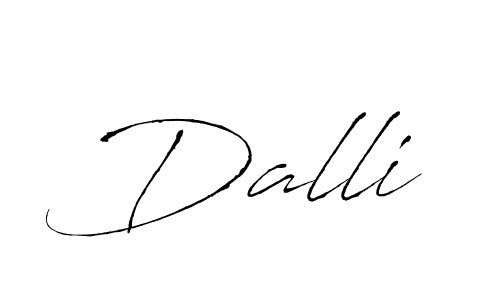 How to make Dalli name signature. Use Antro_Vectra style for creating short signs online. This is the latest handwritten sign. Dalli signature style 6 images and pictures png