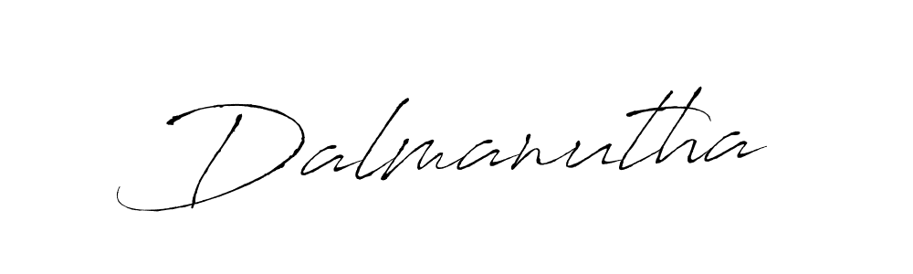 Use a signature maker to create a handwritten signature online. With this signature software, you can design (Antro_Vectra) your own signature for name Dalmanutha. Dalmanutha signature style 6 images and pictures png