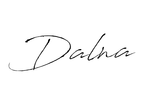 How to make Dalna name signature. Use Antro_Vectra style for creating short signs online. This is the latest handwritten sign. Dalna signature style 6 images and pictures png
