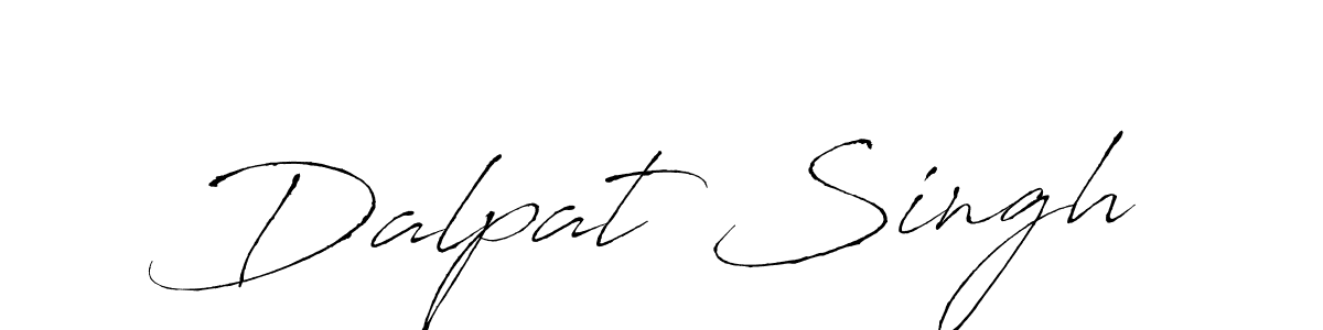 Use a signature maker to create a handwritten signature online. With this signature software, you can design (Antro_Vectra) your own signature for name Dalpat Singh. Dalpat Singh signature style 6 images and pictures png