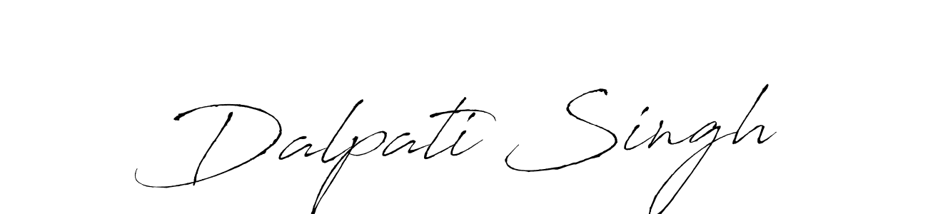 Dalpati Singh stylish signature style. Best Handwritten Sign (Antro_Vectra) for my name. Handwritten Signature Collection Ideas for my name Dalpati Singh. Dalpati Singh signature style 6 images and pictures png