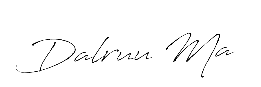 Also You can easily find your signature by using the search form. We will create Dalruu Ma name handwritten signature images for you free of cost using Antro_Vectra sign style. Dalruu Ma signature style 6 images and pictures png