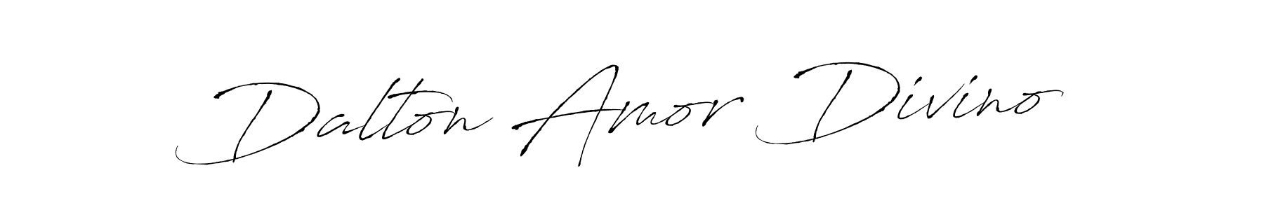 It looks lik you need a new signature style for name Dalton Amor Divino. Design unique handwritten (Antro_Vectra) signature with our free signature maker in just a few clicks. Dalton Amor Divino signature style 6 images and pictures png