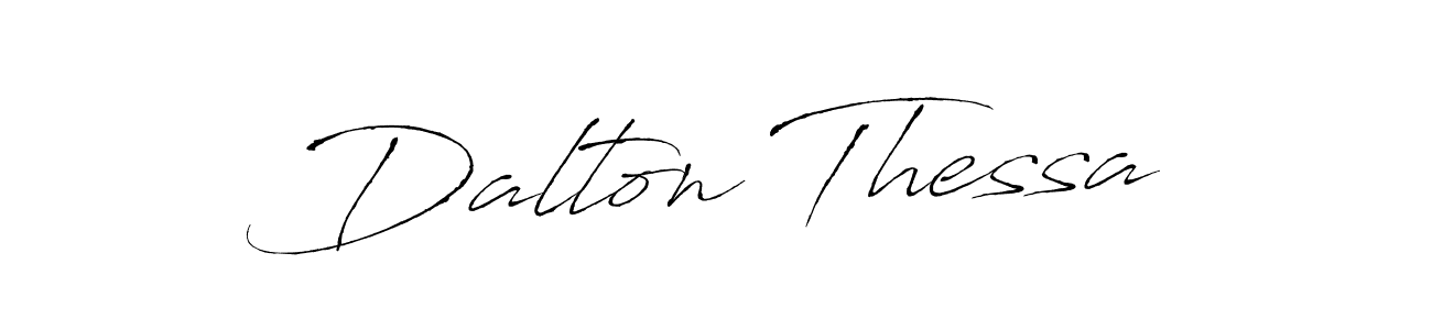 Similarly Antro_Vectra is the best handwritten signature design. Signature creator online .You can use it as an online autograph creator for name Dalton Thessa. Dalton Thessa signature style 6 images and pictures png