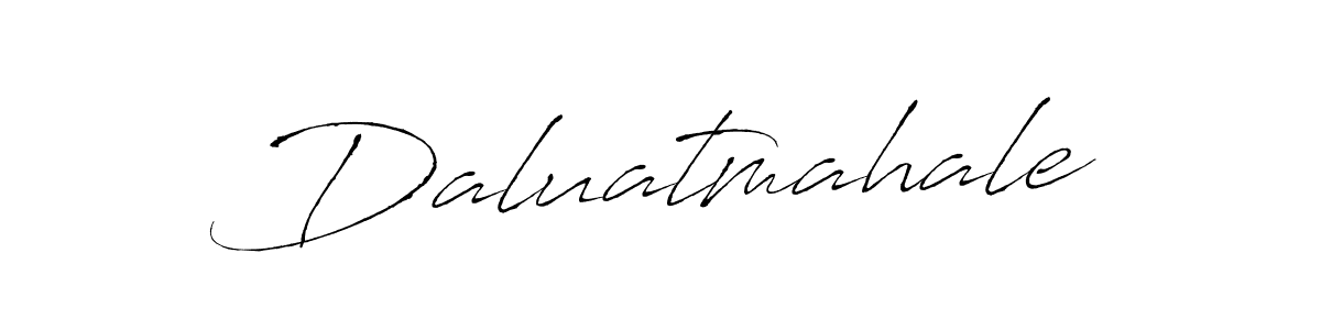 if you are searching for the best signature style for your name Daluatmahale. so please give up your signature search. here we have designed multiple signature styles  using Antro_Vectra. Daluatmahale signature style 6 images and pictures png