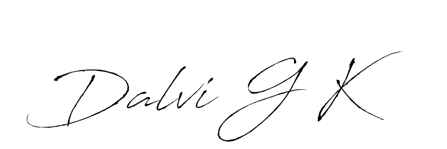 Use a signature maker to create a handwritten signature online. With this signature software, you can design (Antro_Vectra) your own signature for name Dalvi G K. Dalvi G K signature style 6 images and pictures png