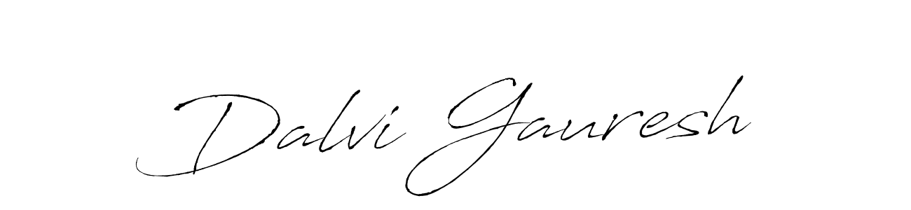 The best way (Antro_Vectra) to make a short signature is to pick only two or three words in your name. The name Dalvi Gauresh include a total of six letters. For converting this name. Dalvi Gauresh signature style 6 images and pictures png