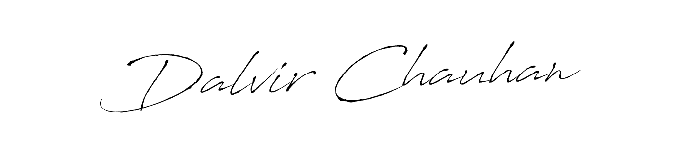 Also we have Dalvir Chauhan name is the best signature style. Create professional handwritten signature collection using Antro_Vectra autograph style. Dalvir Chauhan signature style 6 images and pictures png