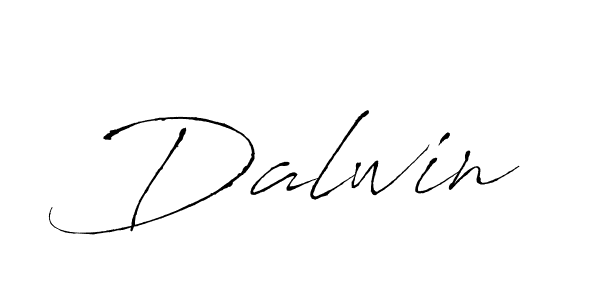 Dalwin stylish signature style. Best Handwritten Sign (Antro_Vectra) for my name. Handwritten Signature Collection Ideas for my name Dalwin. Dalwin signature style 6 images and pictures png