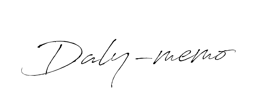 Make a beautiful signature design for name Daly-memo. Use this online signature maker to create a handwritten signature for free. Daly-memo signature style 6 images and pictures png