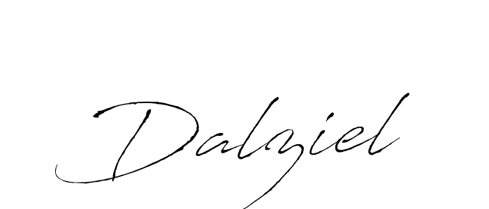 Use a signature maker to create a handwritten signature online. With this signature software, you can design (Antro_Vectra) your own signature for name Dalziel. Dalziel signature style 6 images and pictures png