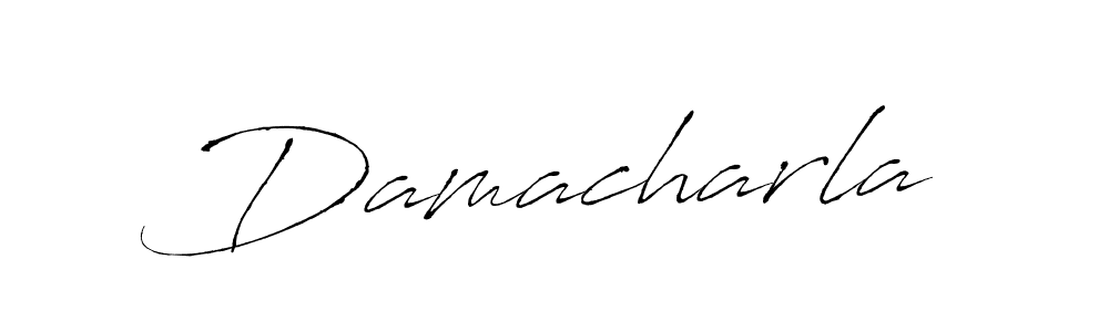 Damacharla stylish signature style. Best Handwritten Sign (Antro_Vectra) for my name. Handwritten Signature Collection Ideas for my name Damacharla. Damacharla signature style 6 images and pictures png
