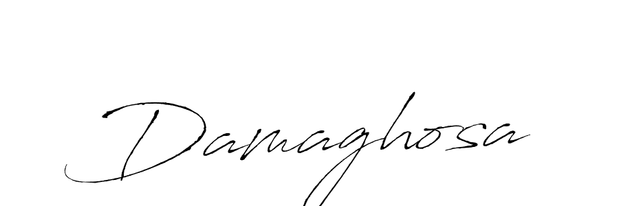 Use a signature maker to create a handwritten signature online. With this signature software, you can design (Antro_Vectra) your own signature for name Damaghosa. Damaghosa signature style 6 images and pictures png