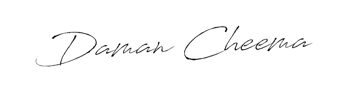 How to make Daman Cheema signature? Antro_Vectra is a professional autograph style. Create handwritten signature for Daman Cheema name. Daman Cheema signature style 6 images and pictures png