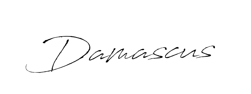 Damascus stylish signature style. Best Handwritten Sign (Antro_Vectra) for my name. Handwritten Signature Collection Ideas for my name Damascus. Damascus signature style 6 images and pictures png