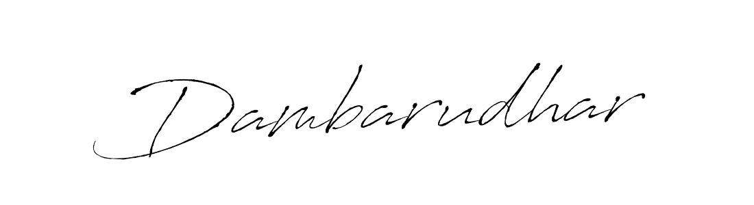 Design your own signature with our free online signature maker. With this signature software, you can create a handwritten (Antro_Vectra) signature for name Dambarudhar. Dambarudhar signature style 6 images and pictures png