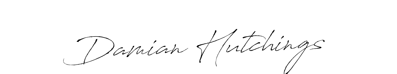 How to make Damian Hutchings signature? Antro_Vectra is a professional autograph style. Create handwritten signature for Damian Hutchings name. Damian Hutchings signature style 6 images and pictures png