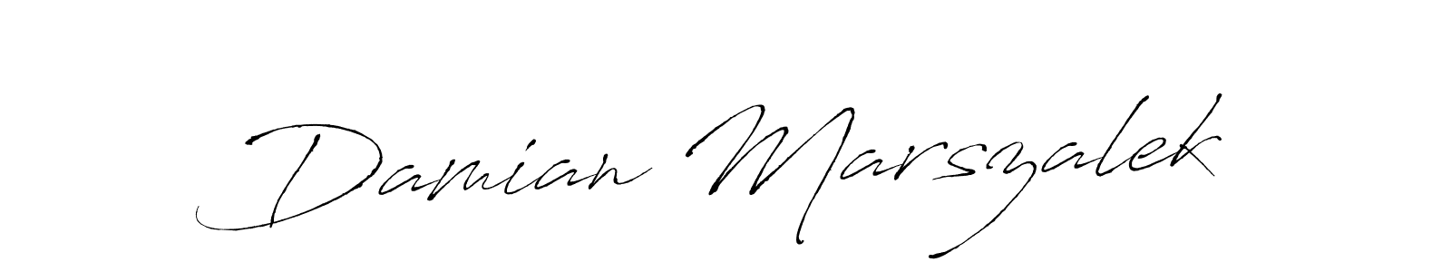 It looks lik you need a new signature style for name Damian Marszalek. Design unique handwritten (Antro_Vectra) signature with our free signature maker in just a few clicks. Damian Marszalek signature style 6 images and pictures png