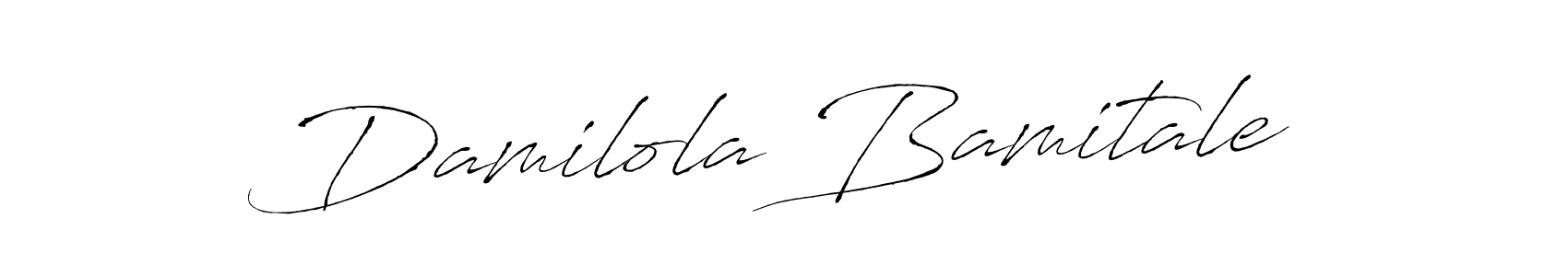 You should practise on your own different ways (Antro_Vectra) to write your name (Damilola Bamitale) in signature. don't let someone else do it for you. Damilola Bamitale signature style 6 images and pictures png