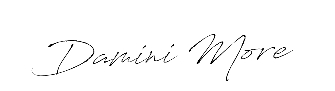 You can use this online signature creator to create a handwritten signature for the name Damini More. This is the best online autograph maker. Damini More signature style 6 images and pictures png