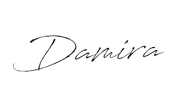 Damira stylish signature style. Best Handwritten Sign (Antro_Vectra) for my name. Handwritten Signature Collection Ideas for my name Damira. Damira signature style 6 images and pictures png