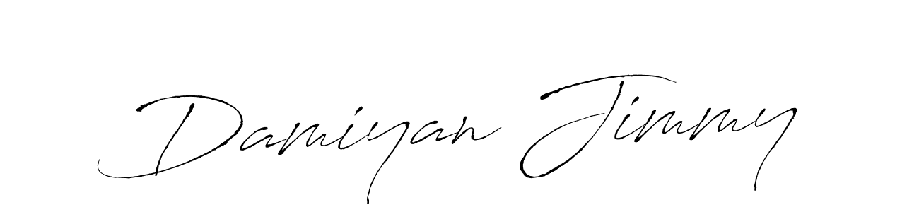 Similarly Antro_Vectra is the best handwritten signature design. Signature creator online .You can use it as an online autograph creator for name Damiyan Jimmy. Damiyan Jimmy signature style 6 images and pictures png