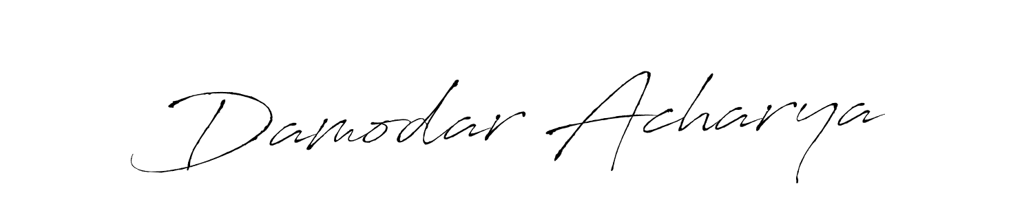 Also You can easily find your signature by using the search form. We will create Damodar Acharya name handwritten signature images for you free of cost using Antro_Vectra sign style. Damodar Acharya signature style 6 images and pictures png