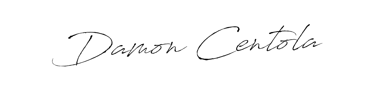 Similarly Antro_Vectra is the best handwritten signature design. Signature creator online .You can use it as an online autograph creator for name Damon Centola. Damon Centola signature style 6 images and pictures png