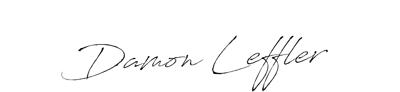 Antro_Vectra is a professional signature style that is perfect for those who want to add a touch of class to their signature. It is also a great choice for those who want to make their signature more unique. Get Damon Leffler name to fancy signature for free. Damon Leffler signature style 6 images and pictures png