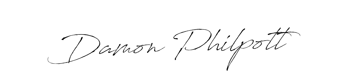 Once you've used our free online signature maker to create your best signature Antro_Vectra style, it's time to enjoy all of the benefits that Damon Philpott name signing documents. Damon Philpott signature style 6 images and pictures png