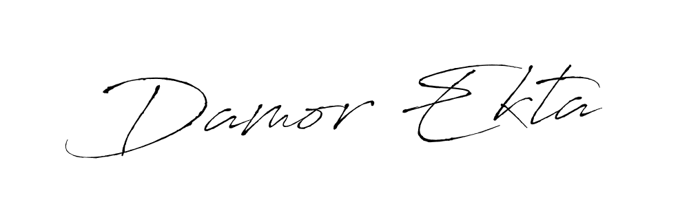 You should practise on your own different ways (Antro_Vectra) to write your name (Damor Ekta) in signature. don't let someone else do it for you. Damor Ekta signature style 6 images and pictures png