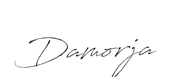 Damorja stylish signature style. Best Handwritten Sign (Antro_Vectra) for my name. Handwritten Signature Collection Ideas for my name Damorja. Damorja signature style 6 images and pictures png