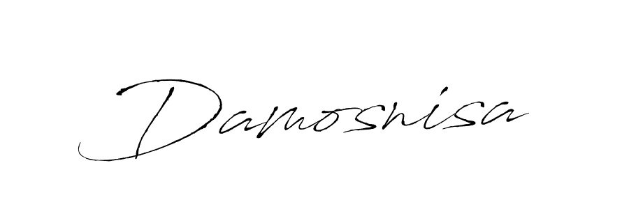 How to make Damosnisa signature? Antro_Vectra is a professional autograph style. Create handwritten signature for Damosnisa name. Damosnisa signature style 6 images and pictures png