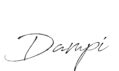 Dampi stylish signature style. Best Handwritten Sign (Antro_Vectra) for my name. Handwritten Signature Collection Ideas for my name Dampi. Dampi signature style 6 images and pictures png