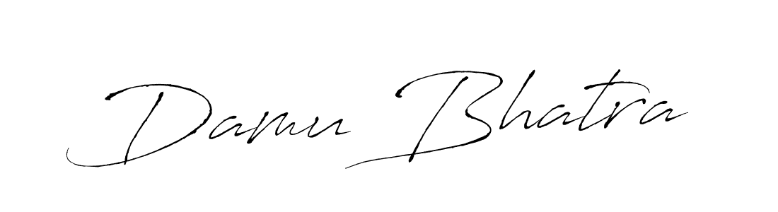 Make a beautiful signature design for name Damu Bhatra. Use this online signature maker to create a handwritten signature for free. Damu Bhatra signature style 6 images and pictures png