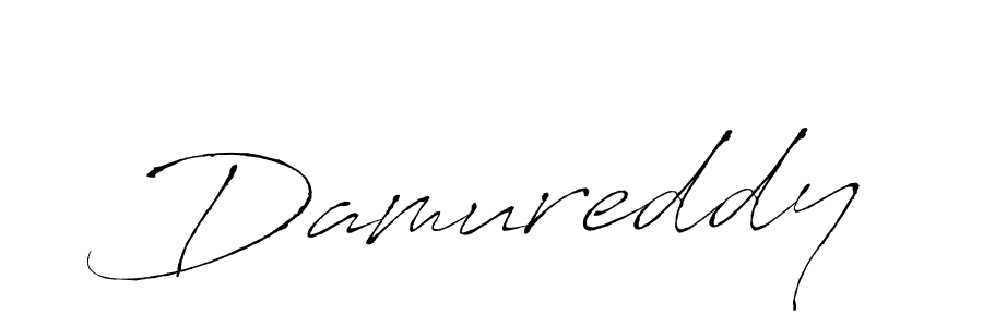 How to make Damureddy signature? Antro_Vectra is a professional autograph style. Create handwritten signature for Damureddy name. Damureddy signature style 6 images and pictures png
