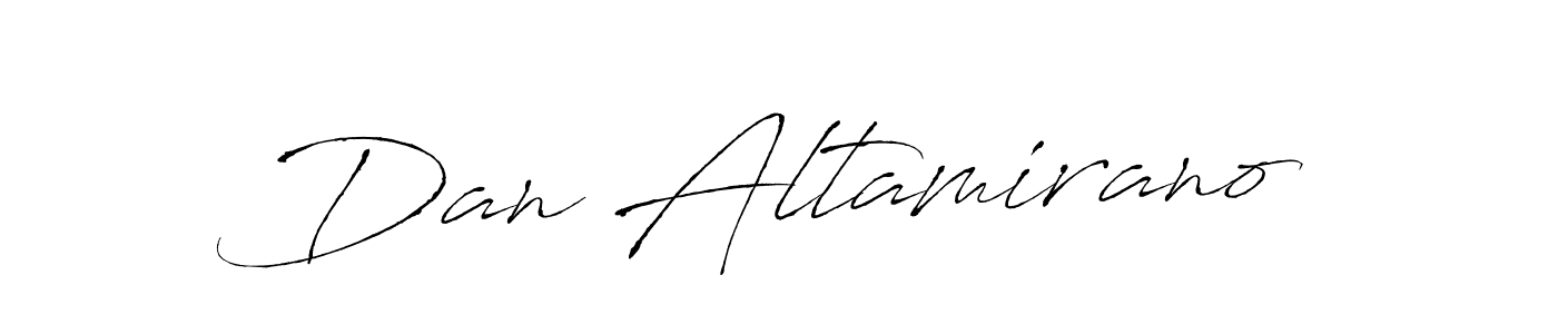 Make a short Dan Altamirano signature style. Manage your documents anywhere anytime using Antro_Vectra. Create and add eSignatures, submit forms, share and send files easily. Dan Altamirano signature style 6 images and pictures png